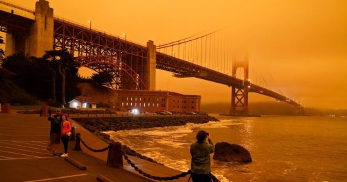 Photos: San Francisco Sky Turns Orange as Wildfires Ravage California