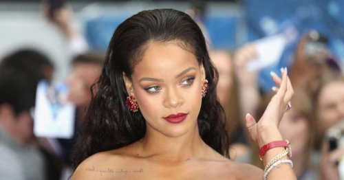 Rihanna Turns Heads in See-Through Skirt to Support A$AP Rocky