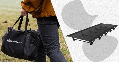 Walmart Is Selling a $110 Camping Cot for Just $39 That's 'Lightweight but Sturdy' During Its Super Savings Week