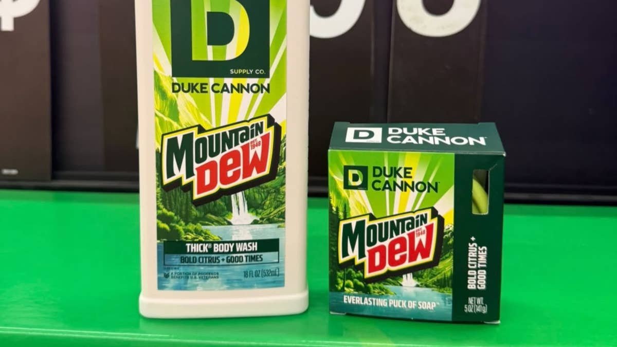 Mountain Dew Soap Is Here, And It Smells Like The Real Deal