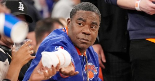 Tracy Morgan Wheeled Out of Knicks Game After Vomiting on the Court