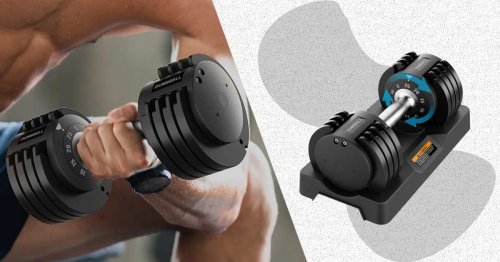 Walmart Is Selling a $500 Adjustable Dumbbell for Just $59 With a 'Compact' Design That's Ideal for Home Gyms