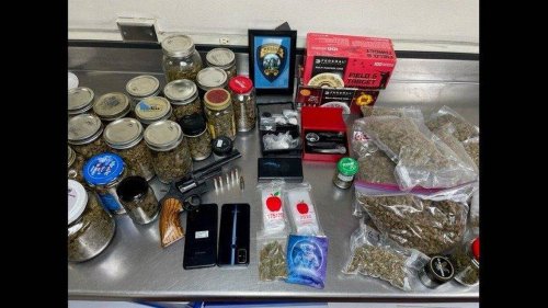Merced man arrested after officers find narcotics, loaded gun during search of home