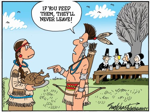 Happy Thanksgiving from America’s political cartoonists