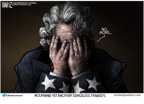 No more: Political Cartoons