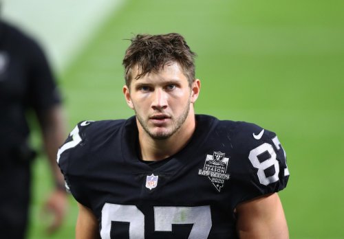 Former Raiders tight end Foster Moreau to step away from football after blood cancer diagnosis