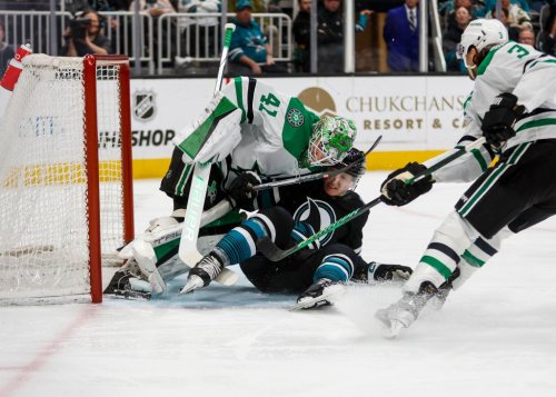 Sharks search for positives as losing streak continues. They had a couple vs. Dallas