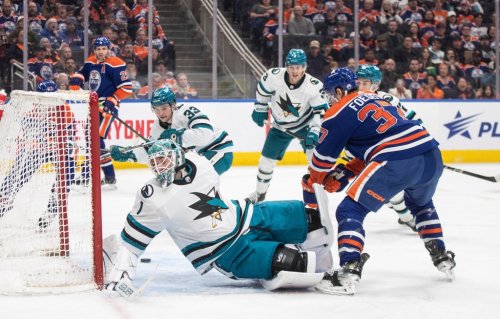 McDavid hits milestone as Edmonton Oilers flatten helpless Sharks