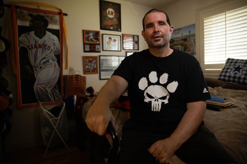 Bryan Stow throws out first pitch at Oracle Park, SF ...