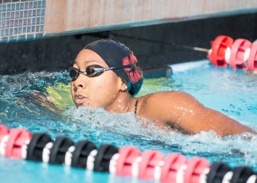 It’s a sprint to the finish for Stanford senior Lia Neal