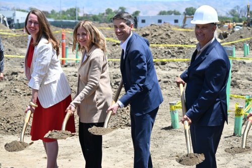 City, VTA officials break ground on 200-unit tiny home community in North San Jose