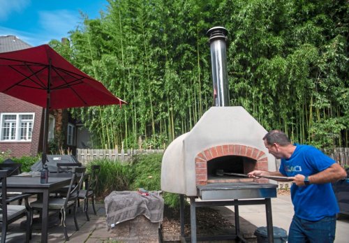 Backyard pizza ovens are still a hot item for home cooks