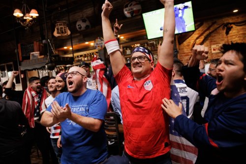 Photos: Bay Area watches as U.S.A. men’s team defeats Iran 1-0 in World Cup soccer match