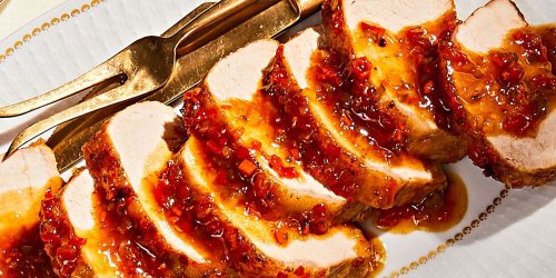 Pork Loin Roast with Pepper Jelly Glaze