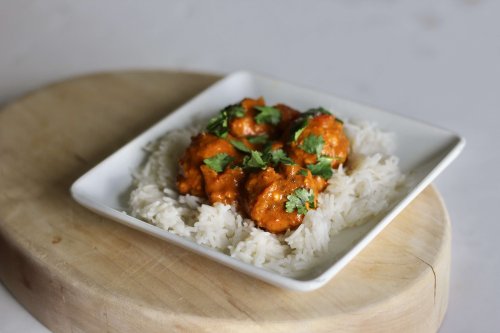 Spicy Chicken Curry Meatballs
