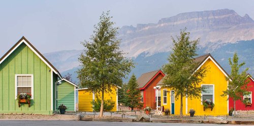 You Can Stay Steps From Glacier National Park in an Adorable Tiny Home Village