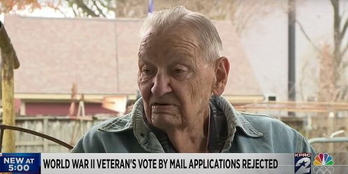 WWII Vet, 95, Says Mail-in Ballot Application Rejected Twice Under Texas Law: 'I've Never Missed a Vote'