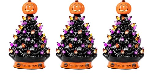It's Never Too Early To Shop This Ceramic Halloween Tree—Before It Sells Out This Fall