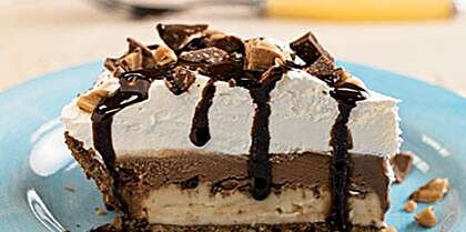 Chocolate-Toffee Ice Cream Pie