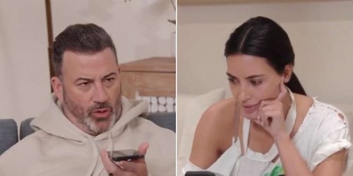 Jimmy Kimmel spoofs the heated Kardashian call in new promo for his late night return