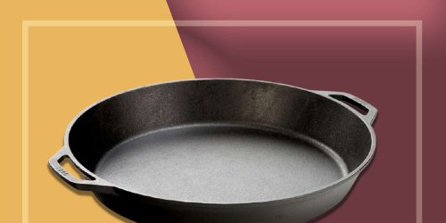 You Can Save $40 on the 17-Inch Lodge Cast Iron Skillet That Amazon Shoppers Call a 'Work of Art'