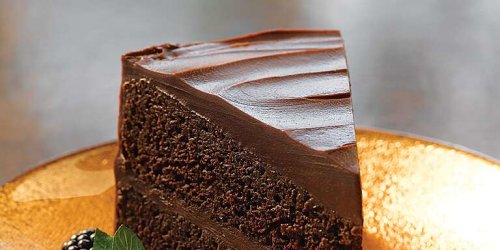 Double Decadence Chocolate Cake & Glossy Chocolate Frosting Recipe