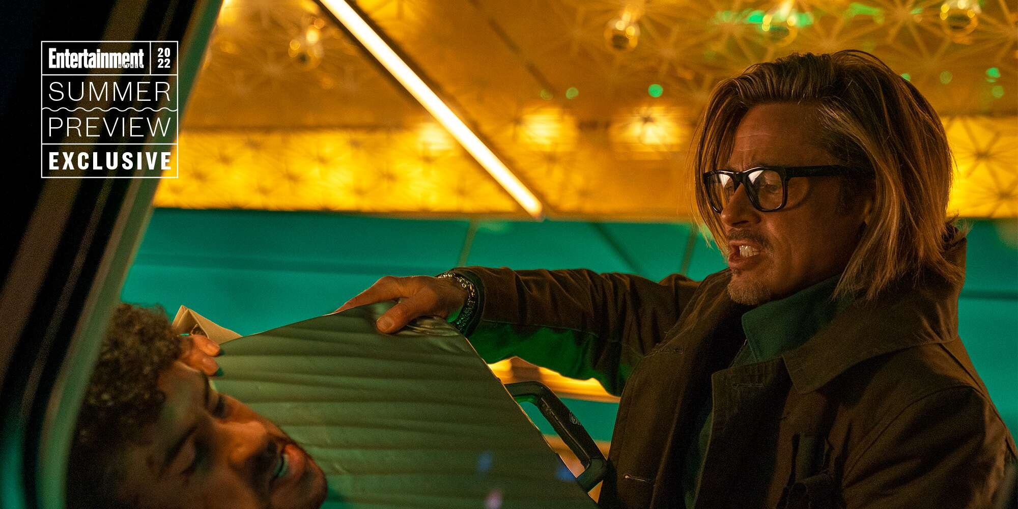 Bullet Train director unpacks Brad Pitt's assassin: 'He's cursed, or he thinks he is'