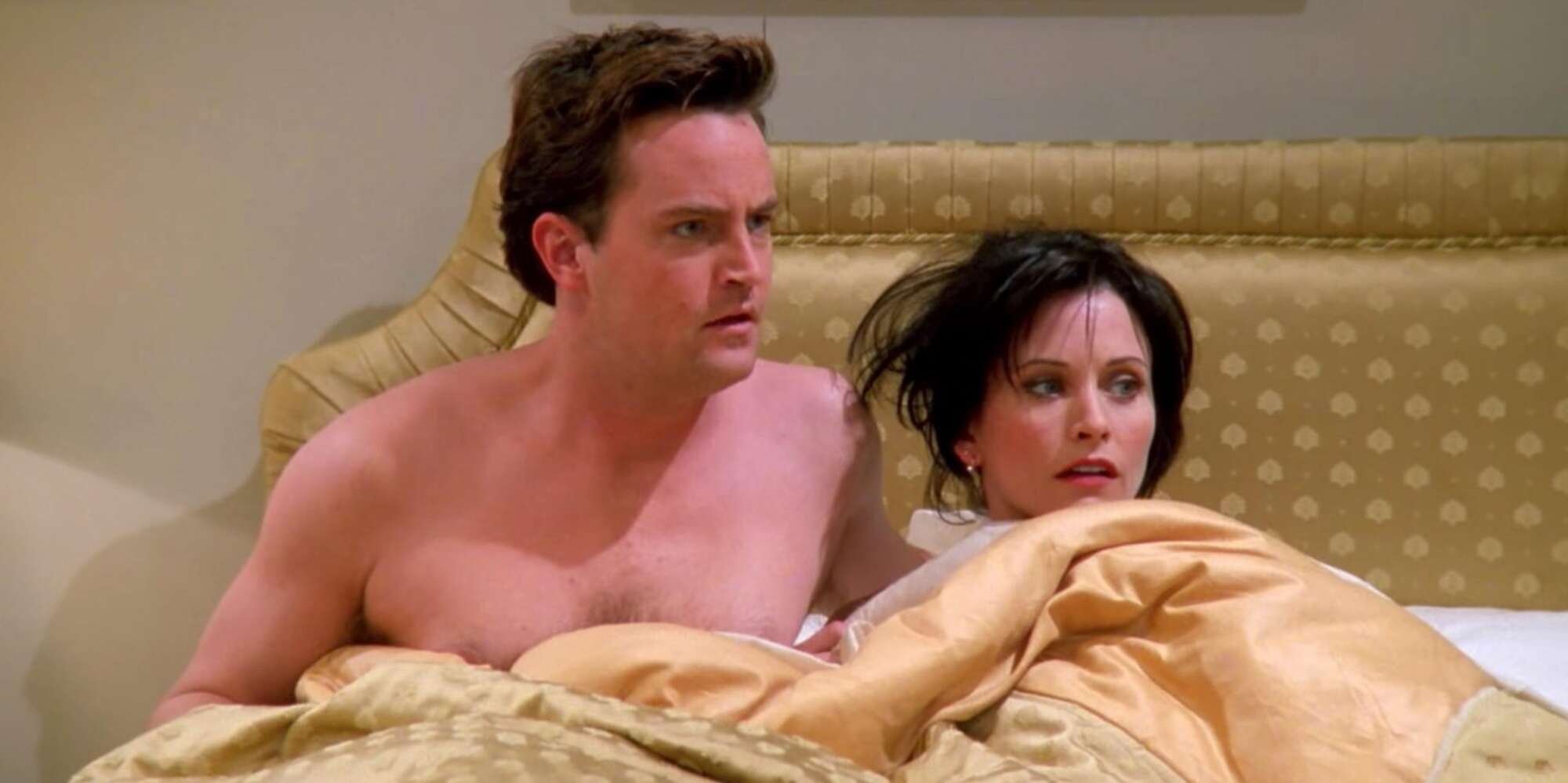 This is brand-new information! Courteney Cox and Matthew Perry are related