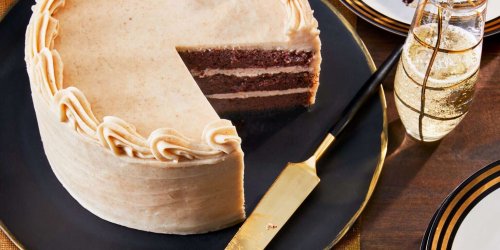 Bourbon-Chocolate Cake with Browned Buttercream Frosting