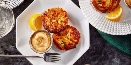 Crab Cake Bites with Old Bay Mayo, Chives, and Lemon