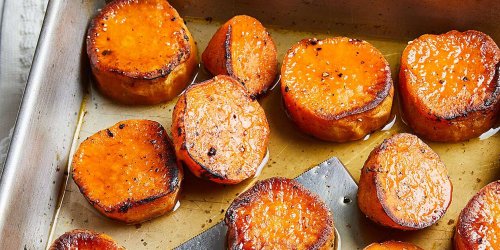Melting Sweet Potatoes with Maple Butter
