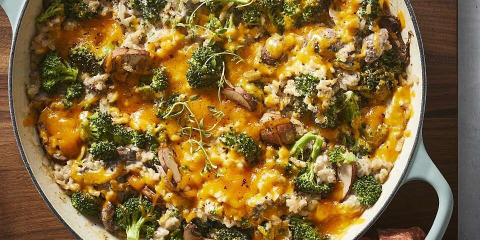 Broccoli, Cheese & Rice Casserole