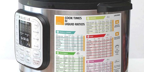 This Multicooker Cheat Sheet 'Makes It Easier to Use the Instant Pot'—and It's Just $11