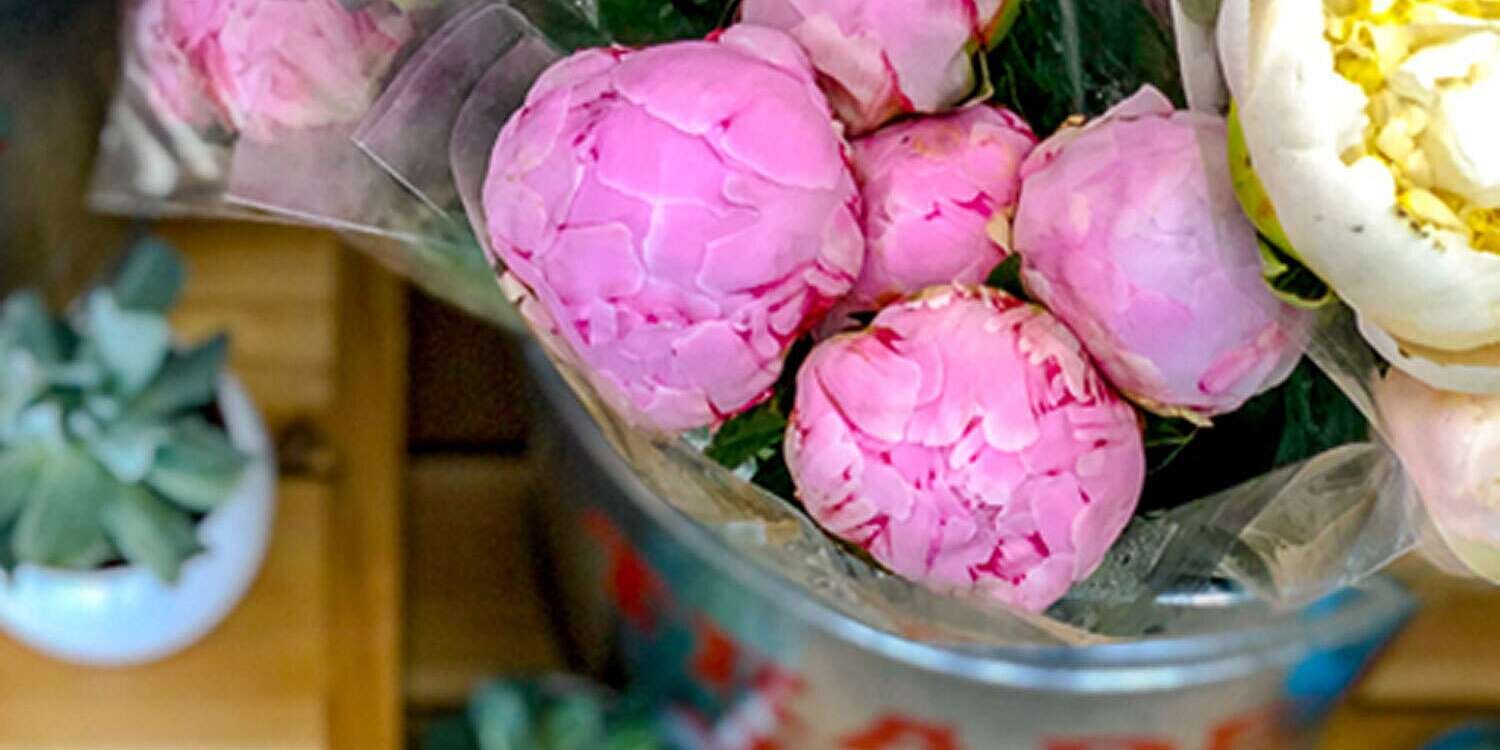 Trader Joe's Famous Peonies Are Back in Stores—but Only for a Limited Time