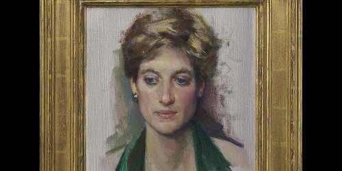 'Extraordinarily Rare' Portrait of Princess Diana Goes on Public Display for First Time