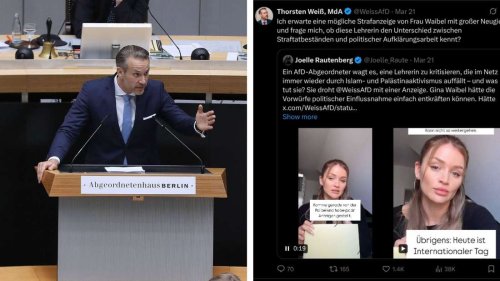 Mediale Schlammschlacht wird zum Rechtsstreit – Lehrerin stellt Strafanzeige gegen AfD-Abgeordneten