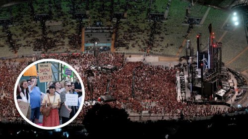 Fans treffen auf Demonstranten: Aufgeheizte Stimmung bei Rammstein-Konzert? Polizei äußert sich
