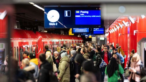 Nach Bahn-Streik in München: So soll es am Wochenende weitergehen bei den S-Bahnen
