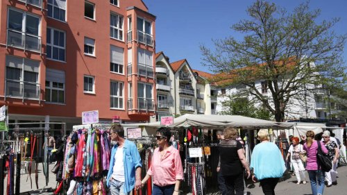 Mai-Markt macht Stadt zur Shopping-Meile