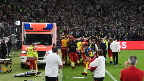 Neue Details zu Notarzteinsatz bei DFB-Pokal-Finale: Patient arbeitete wohl im Stadion