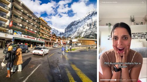 Zwei Burger für 90 Euro in Alpenrepublik – TikTokerin zeigt sich in Video „schockiert“