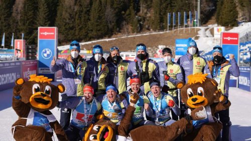 Biathlon: Herren-Staffel landet in Antholz auf dem Podest – Voigt mit bestem Karriere-Ergebnis