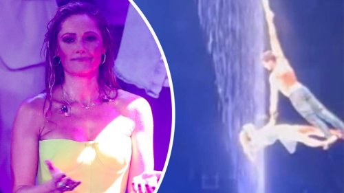 Konzert-Panne während Liebesshow: Helene Fischer bekommt Wasserfontäne ins Gesicht