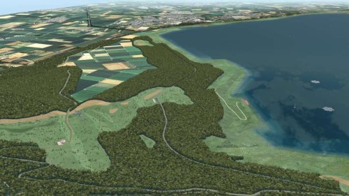 Riesiger See in NRW: Milliarden Liter Wasser aus dem Rhein sollen umgeleitet werden