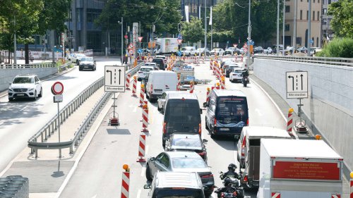 Schlimme Staufalle in München verschwindet: Baustelle und Tunnel in Innenstadt wieder befahrbar