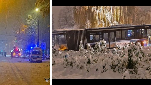 Münchner Feuerwehr seit Stunden im Winter-Stress – Komplizierter Einsatz „besonders erwähnenswert“