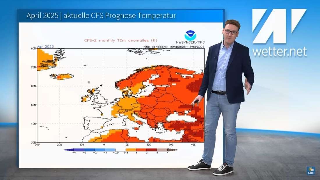So gestaltet sich das Wetter zum Monatswechsel