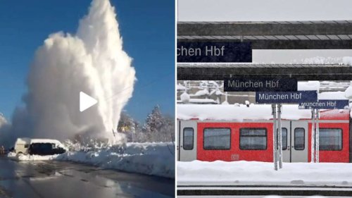 Gegen Eis und Schnee: Super-Schneeschleuder soll Schienennetz freiräumen