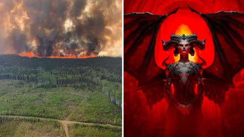 Wie Waldbrände in Kanada gerade ungeahnt gute Werbung für ein Videospiel machen