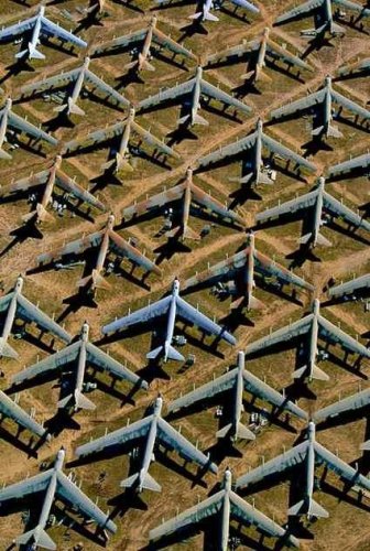 America’s Boneyards: Where Airplanes go to Die